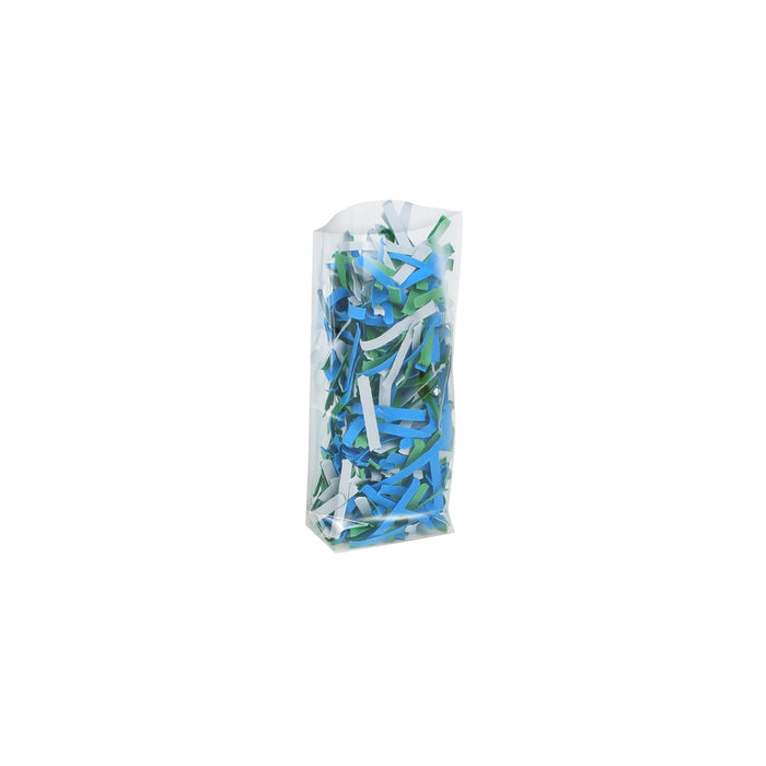 CELLO BAG WITH NO GUSSET AND CARDBOARD