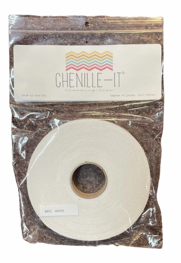 Chenille-It 5/8in x 40yd White