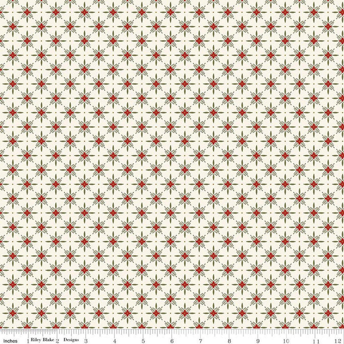 Christmas Greetings - Twinkle Cream - C17666-CREAM