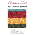 Christmas Light - Fabric Bundle | Four 12.5” x WOF