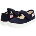 CIENTA CANVAS MARY JANE SNEAKER navy side/back view