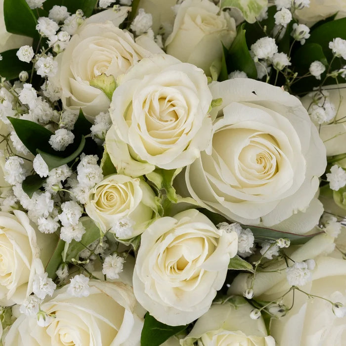 Classic White Flower Bouquet Stem - Image