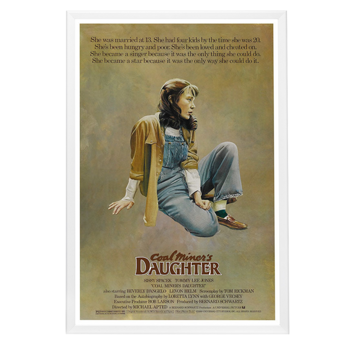 "Coal Miner's Daughter" (1980) Framed Movie Poster