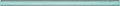 Color Splash Aqua 3/8x8 Trim Wall Tile