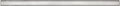 Color Splash Ashen 3/8x8 Trim Wall Tile