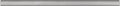 Color Splash Nickel 3/8x8 Trim Wall Tile