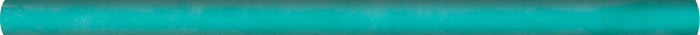 Color Splash Turquoise 3/8x8 Trim Wall Tile to finish the edge of a backsplash