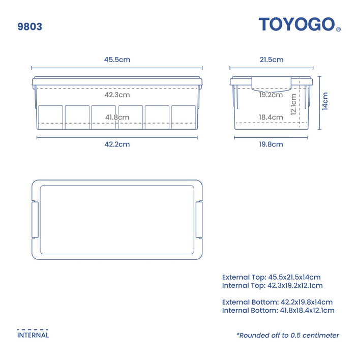COMIC COMPARTMENT BOX (9803)