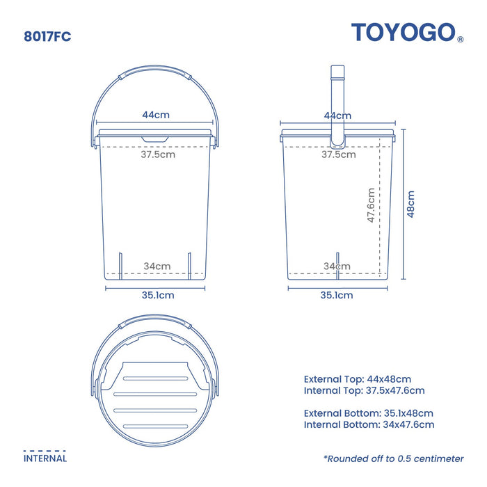 CONTENITORE DRINK CONTAINER W COVER (8017FC)