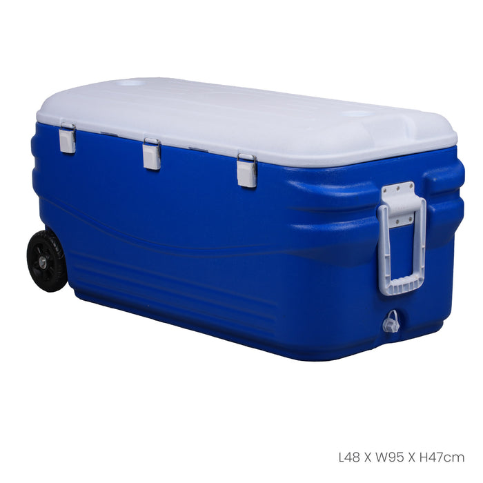 COOLER BOX 150L W WHEEL (HFH8409)