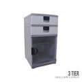 CORINA 2 DRW 1 DOOR CABINET (810-3)