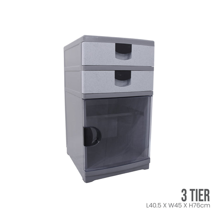 CORINA 2 DRW 1 DOOR CABINET (810-3)