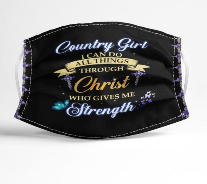 Country Girl Cloth Mask