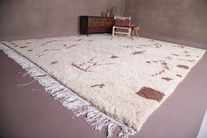 Custom Wool moroccan rug - handmade beni ourain rug - custom moroccan rugs