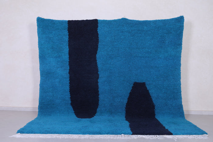 Contemporary Sky Rug - Moroccan Area Rug - Handmade Berber Rug - Custom Rug - custom moroccan rugs