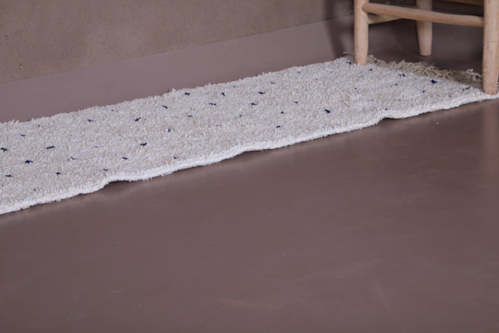 Runner handmade Dotted rug - Custom wool carpet - custom moroccan rugs