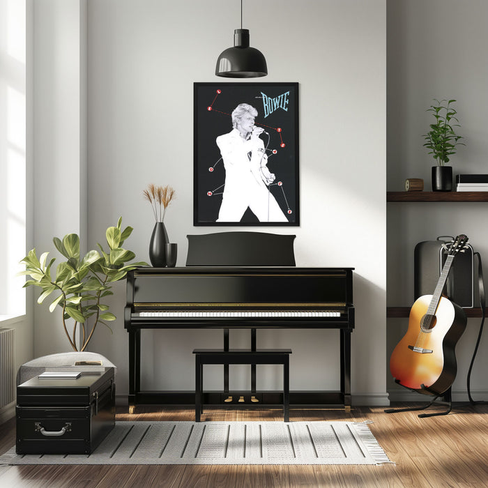 "David Bowie" Framed Movie Poster