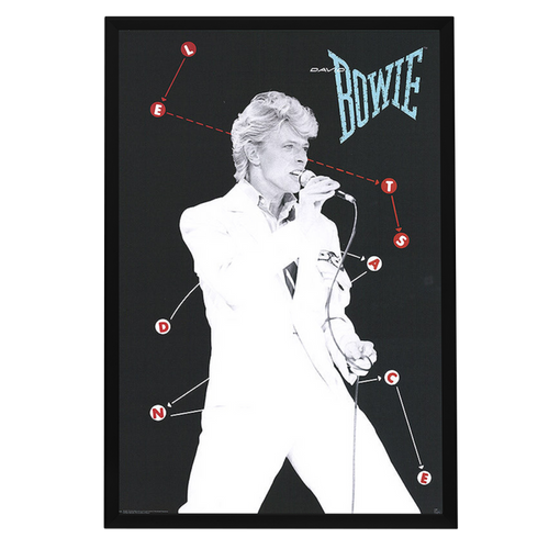 "David Bowie" Framed Movie Poster