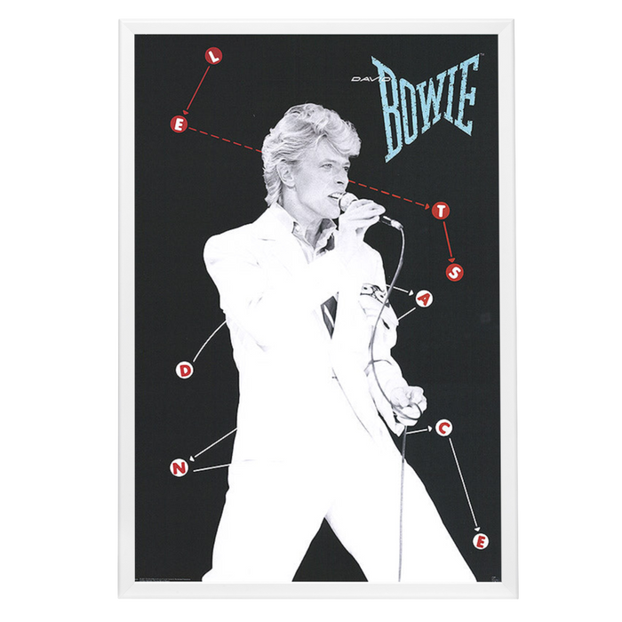 "David Bowie" Framed Movie Poster