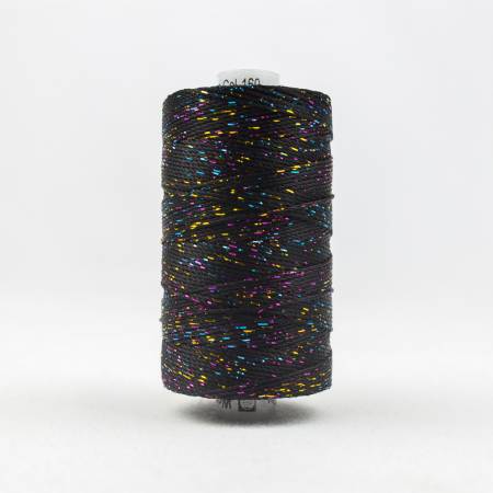 Dazzle 8wt Metallic 183m Black/Multicolor
