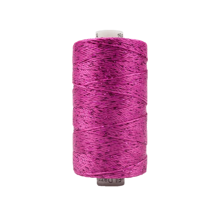 Dazzle 8wt Metallic 200yd Fuchsia