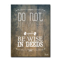 Deeds' Inspirational Wall Art