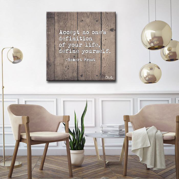 Define Yourself' Inspirational Art