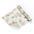 Design Lively Roses Print Wrapping Paper