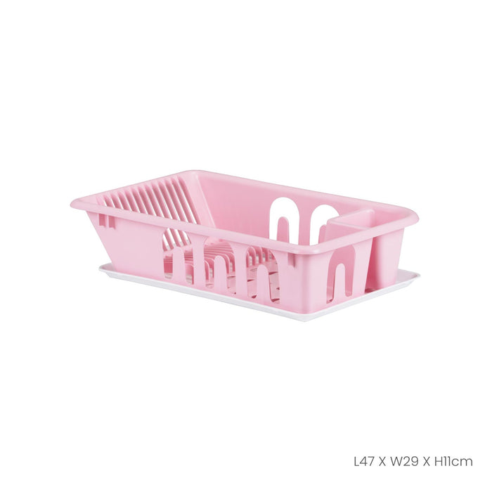 DISH DRAINER W/TRAY (4811-P)