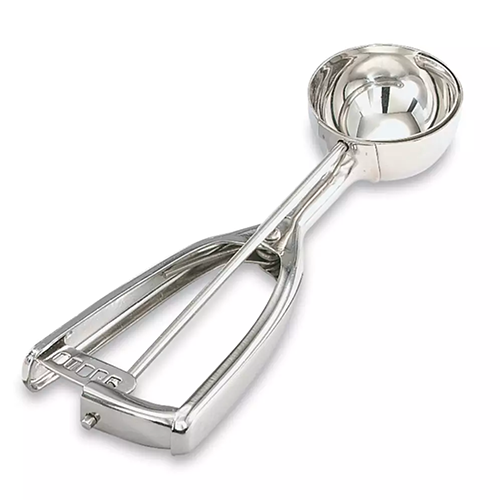 Disher, round bowl, size 10 (3-1/8 oz. capacity)