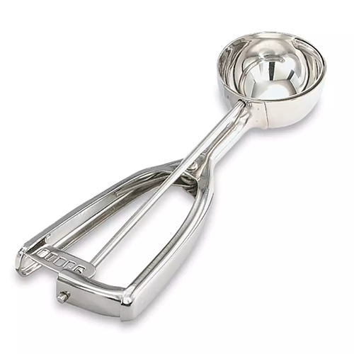 Disher, round bowl, size 100 (3/8 oz. capacity)