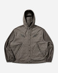 Umbro Double Plaid Jacket Dark Brown Coats and Jackets Jackets UBMW0721FA456 BRW0003