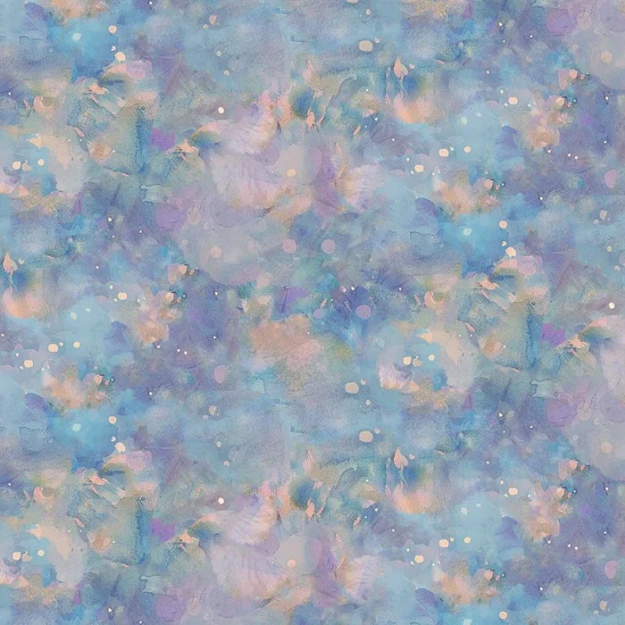 Dragonfly Mist - Watercolor Texture Blue - TEXTURE-CD3897 BLUE