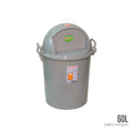 DUSTBIN W PUSH COVER 60L (1700)