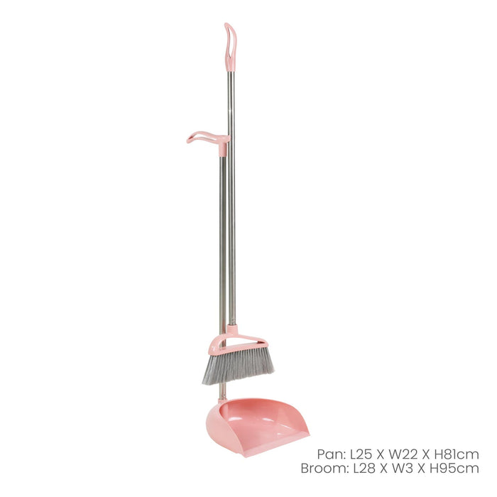 DUSTPAN W-BROOM SET 6085 (HFH1165)
