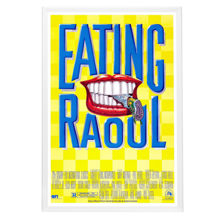 "Eating Raoul" (1982) Framed Movie Poster