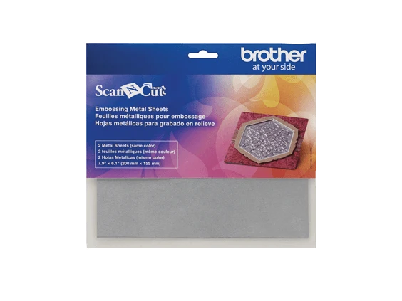 Embossing Silver Metal Sheets