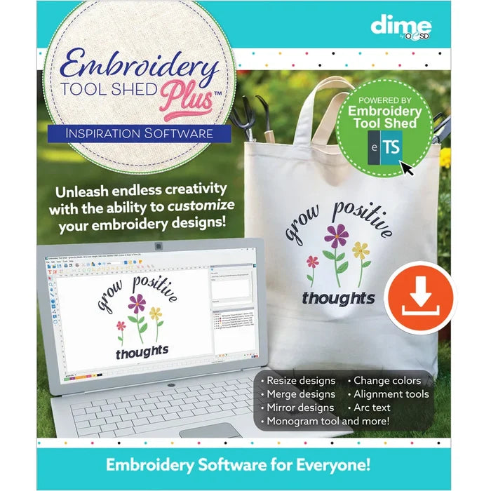 Embroidery Tool Shed Plus - USB