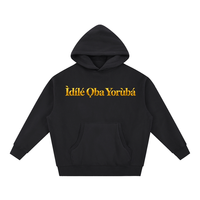 Essential Oversized Boxy Fit Fleece Hoodie