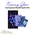 Evening Glow — Gloria’s Exclusive Panel Quilt Kit