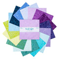 Expressions Batiks Hand-Dyes Misty Meadows 10" Stacker