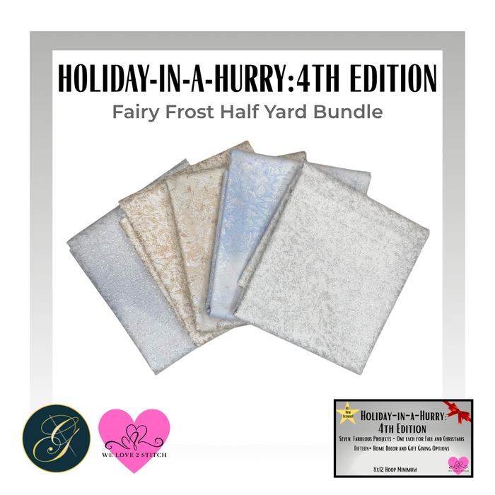 Fairy Frost Half-Yard Fabric Bundle
