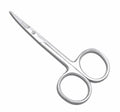 Famore 3.5" Curved Embroidery Scissors, Large Finger Holes