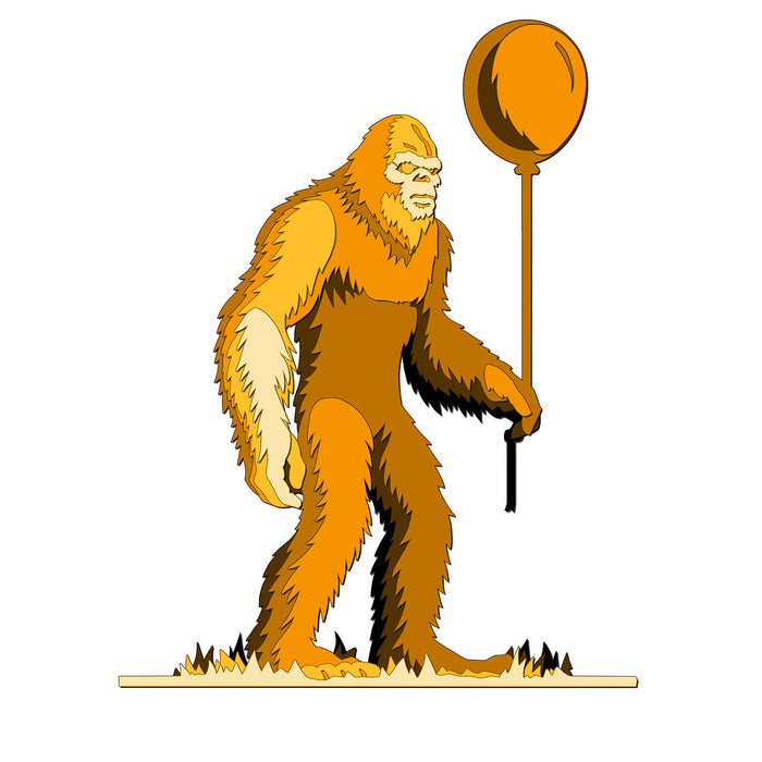 Fear the Sasquatch (Layered Art)
