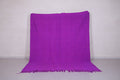 Moroccan Purple Rug - Flat Woven Berber Rug - Custom Rug - custom moroccan rugs