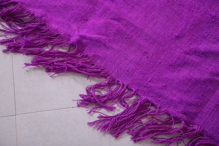 Moroccan Purple Rug - Flat Woven Berber Rug - Custom Rug - custom moroccan rugs