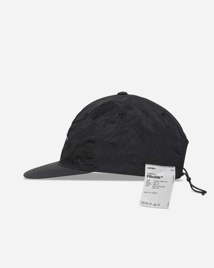 Satisfy Flitesilk 5 Panel Pinch Cap Matte Black Scorpion Hats Caps 31025-00040 00040