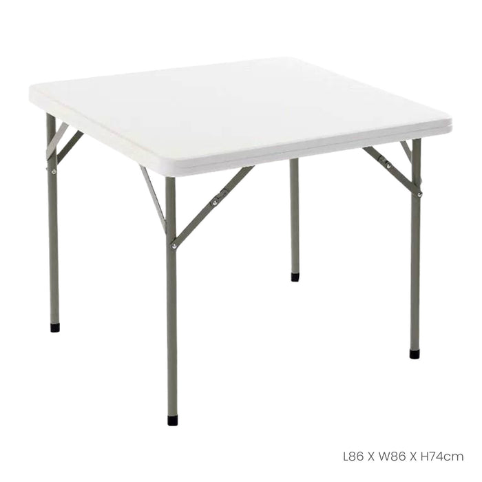 FOLDING SQUARE TABLE 86X86X74CM (HFH6761)