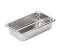 Food Pan, 1/3 size, 4" deep, 4.1 qt capacity - 1 ea