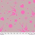 FreeSpirit Fabrics - Tula Pink - Neon Fairy Flakes - Cosmic || NEON TRUE CO - Sold by the Yard